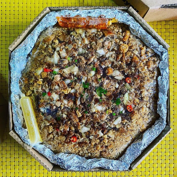 BIG5 signature sisig platter top view